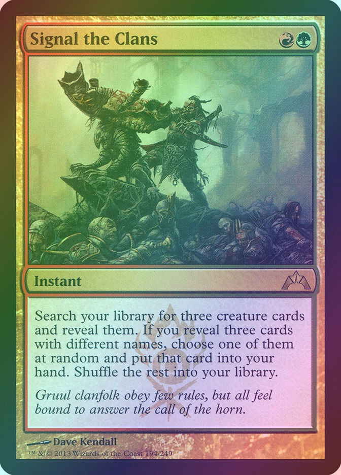 Signal the Clans (GTC) (194) / Foil