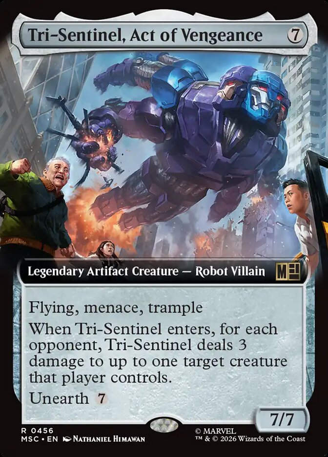 Tri-Sentinel, Act of Vengeance (MSC) (456) / Extended Art