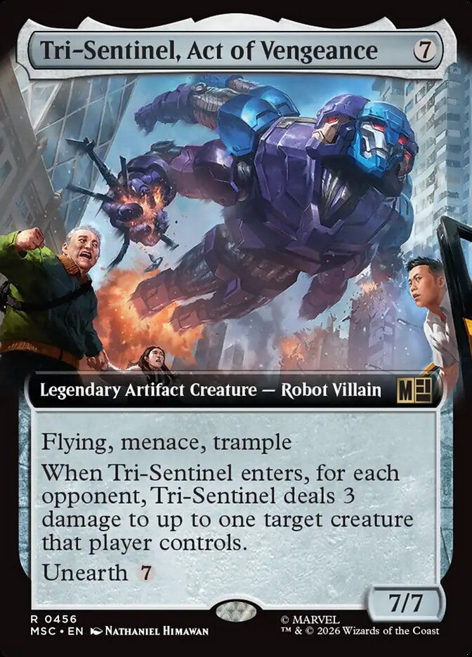 Tri-Sentinel, Act of Vengeance (MSC) (456) / Extended Art