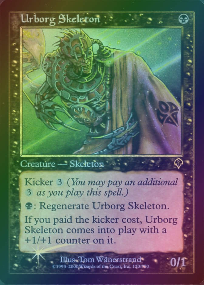 Urborg Skeleton (INV) (134) / Foil