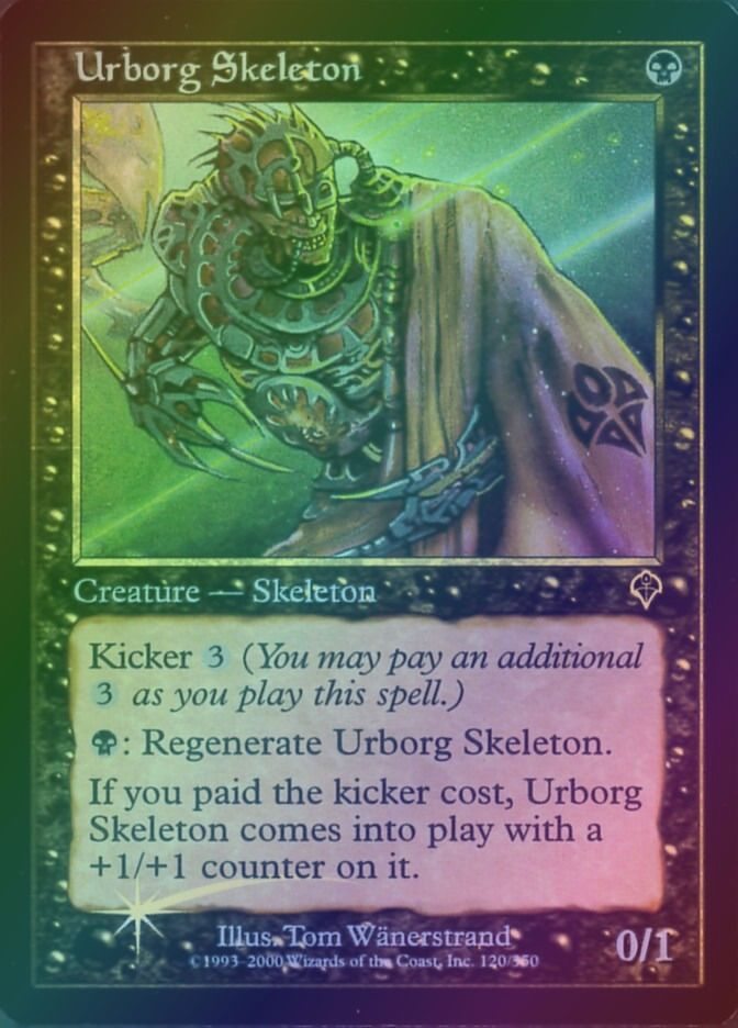 Urborg Skeleton (INV) (134) / Foil