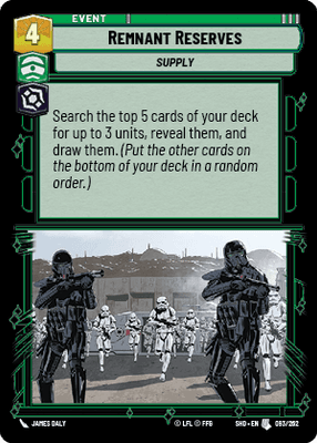 Remnant Reserves (SHD_#093/262) / Foil