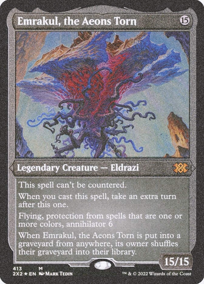 Emrakul, the Aeons Torn (2X2) (413) / Foil Etched