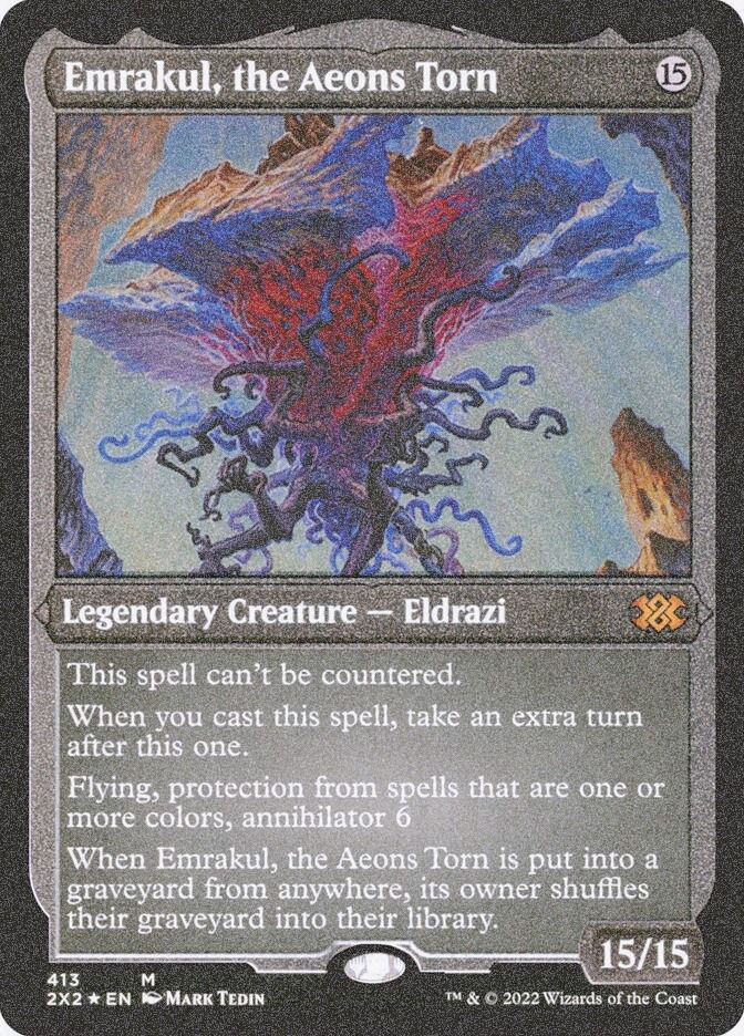 Emrakul, the Aeons Torn (2X2) (413) / Foil Etched