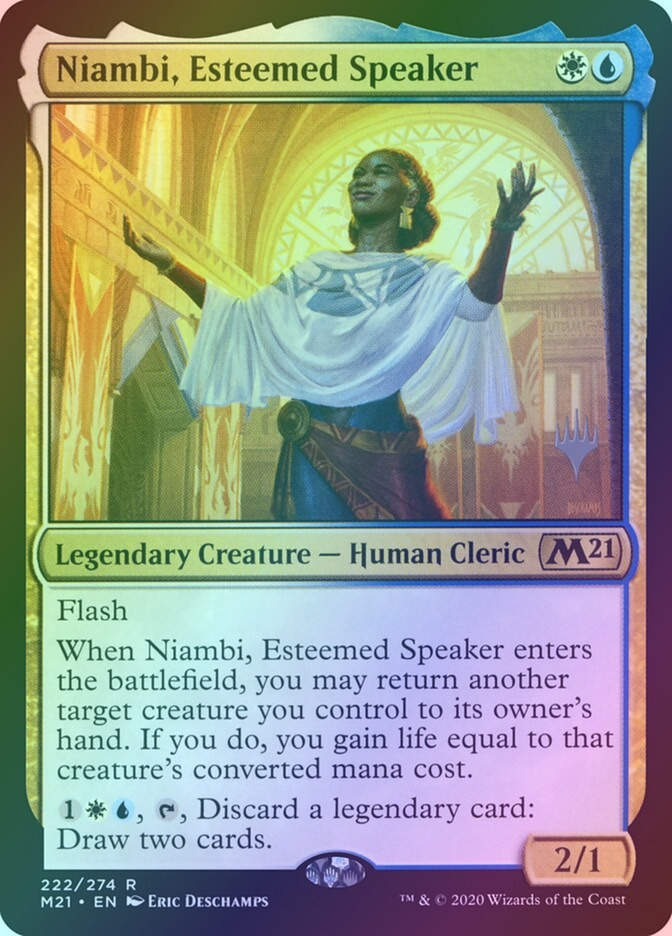 Niambi, Esteemed Speaker (PM21) (222p) / Foil