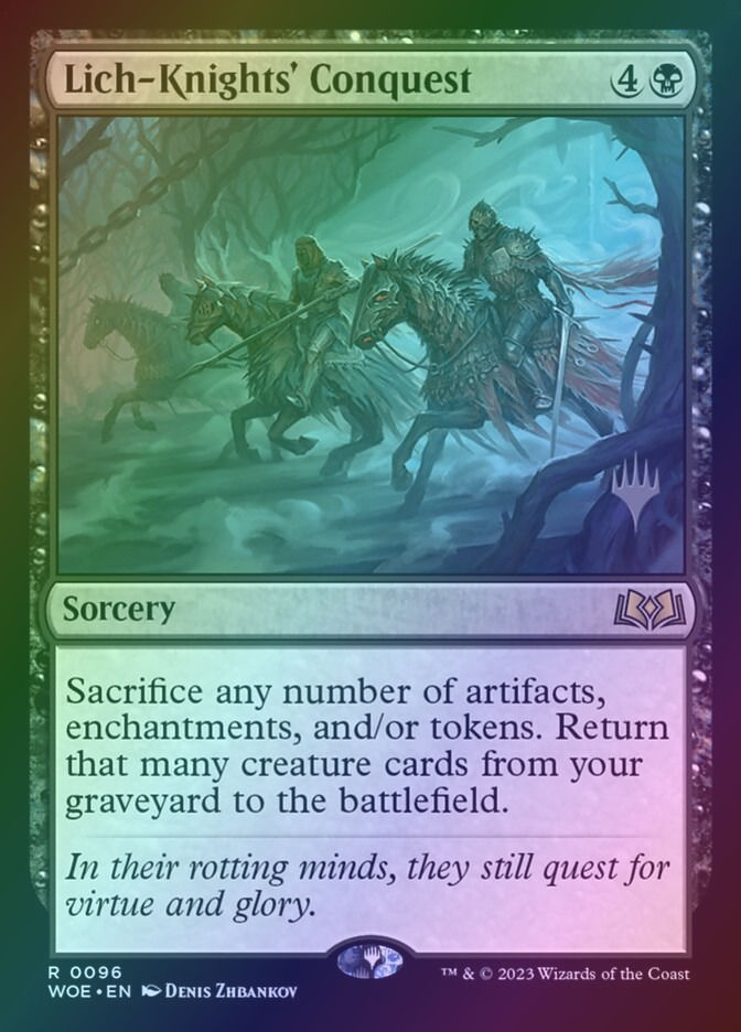 Lich-Knights' Conquest (PWOE) (96p) / Foil