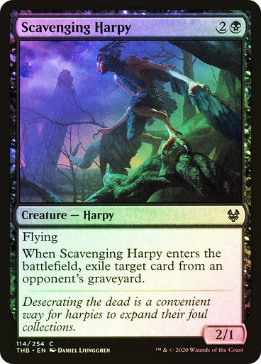 Scavenging Harpy (THB) (114) / Foil