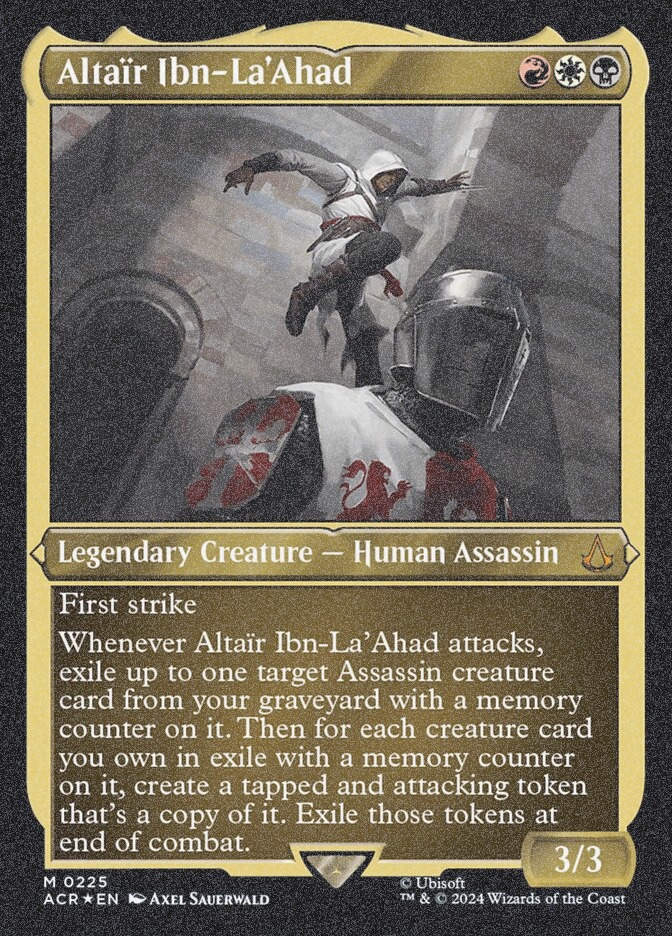 Altaïr Ibn-La'Ahad (ACR) (225) / Foil Etched