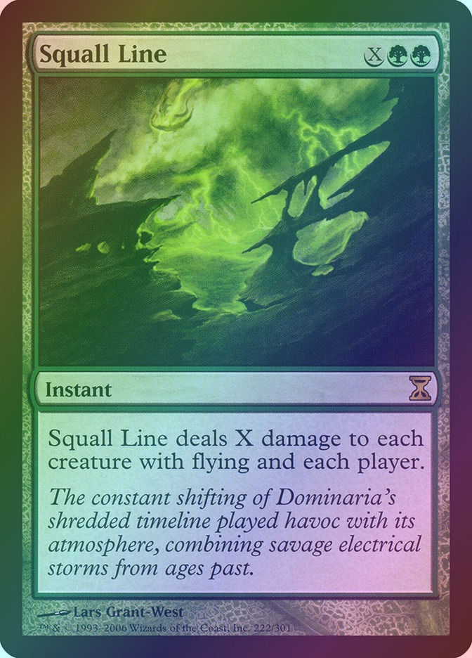 Squall Line (TSP) (222) / Foil