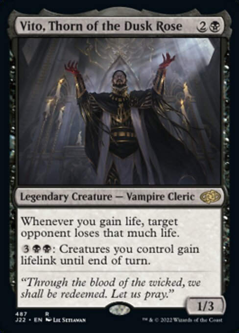Vito, Thorn of the Dusk Rose (J22)