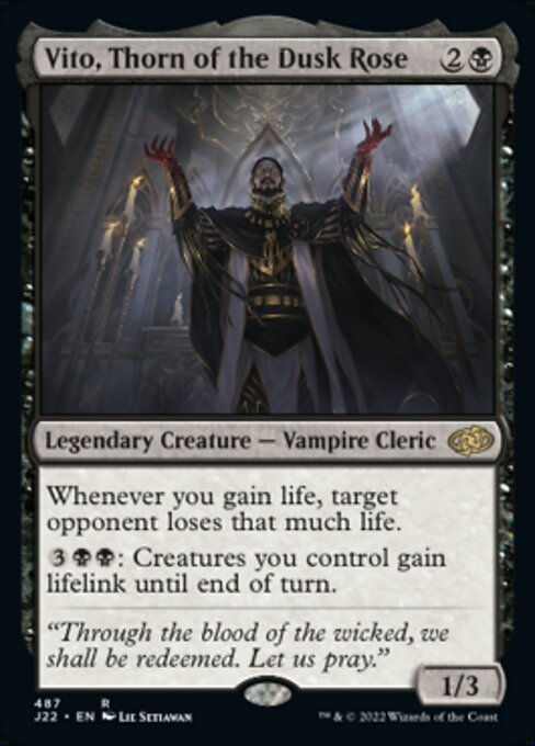 Vito, Thorn of the Dusk Rose (J22)