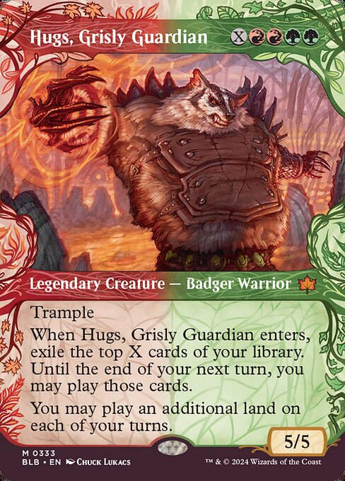 Hugs, Grisly Guardian (blb) (333) / Showcase