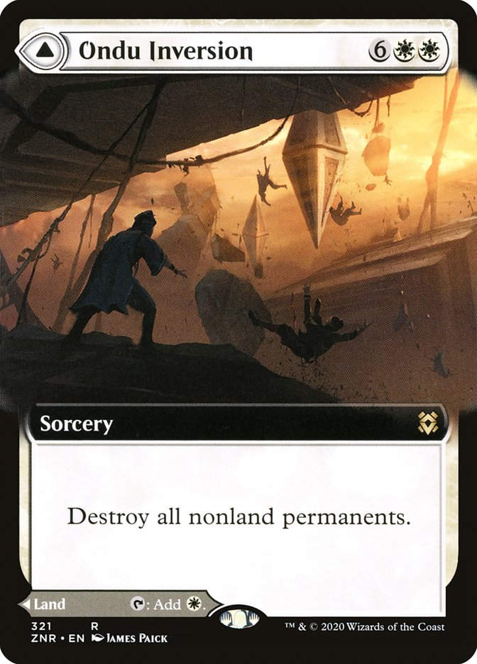 Ondu Inversion // Ondu Skyruins (ZNR) (321) / Extended Art