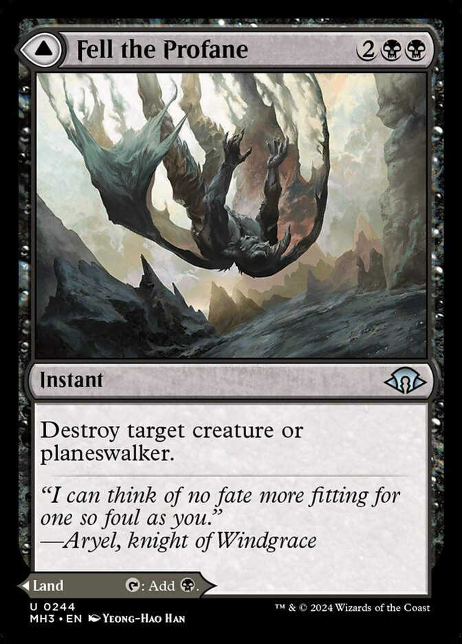 Fell the Profane // Fell Mire (MH3) (244)