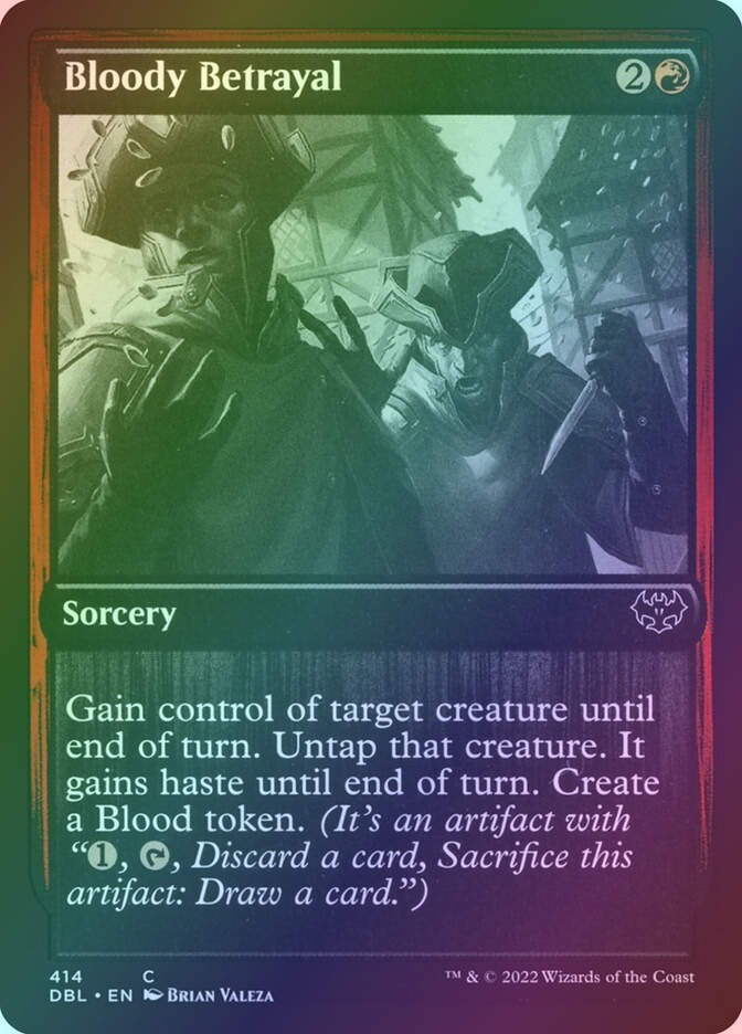 Bloody Betrayal (DBL) (414) / Foil