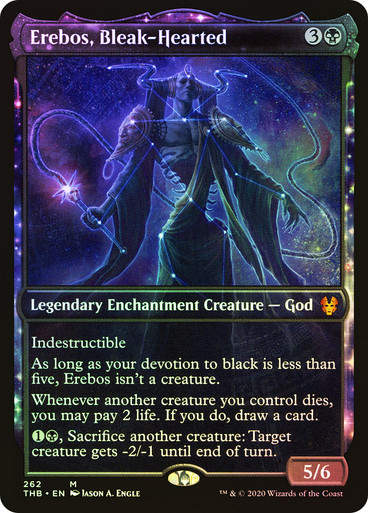 Erebos, Bleak-Hearted (THB) (262) / Showcase / Foil
