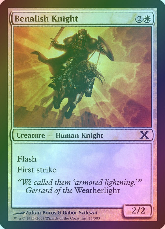 Benalish Knight (10E) (11★) / Foil