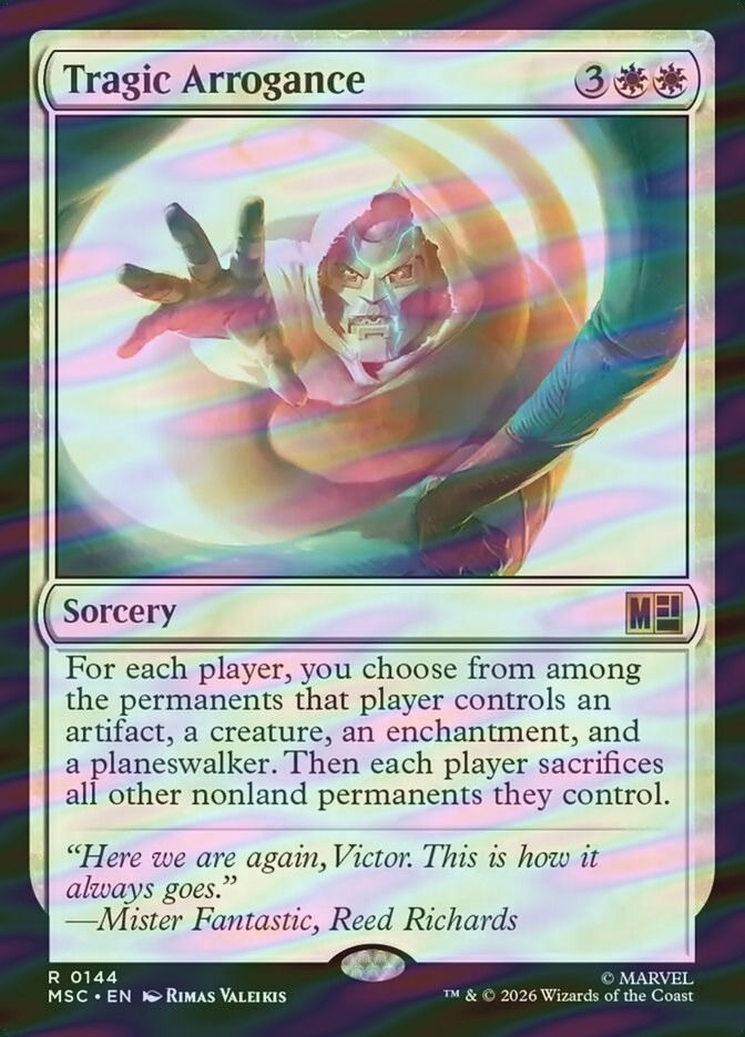 Tragic Arrogance (MSC) (144) / Surge Foil