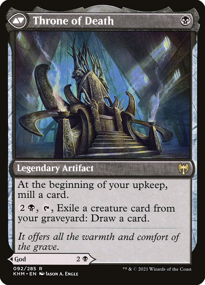 Egon, God of Death // Throne of Death (KHM) (92) — cara 2 de 2