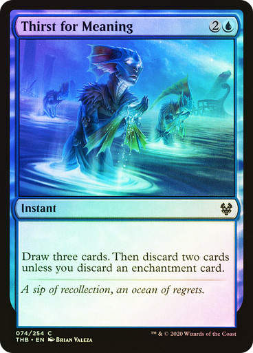 Thirst for Meaning (THB) (74) / Foil