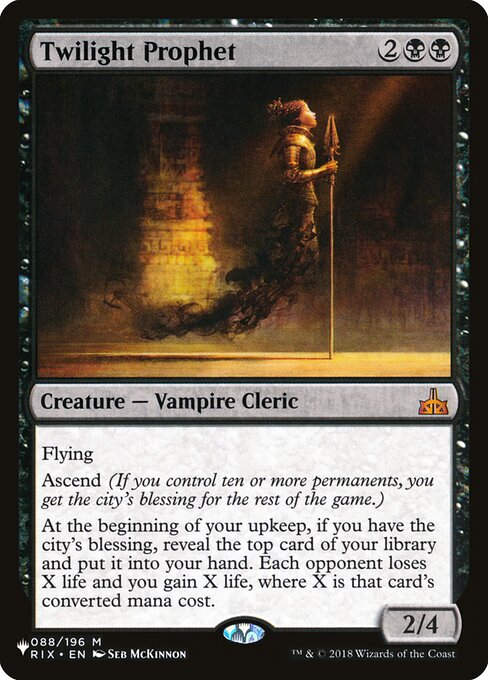 Twilight Prophet (PLST) (RIX-88)