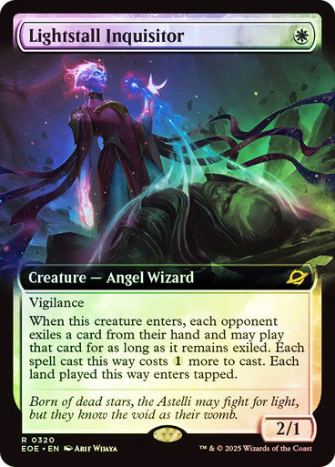 Lightstall Inquisitor (EOE) (320) / Extended Art / Foil