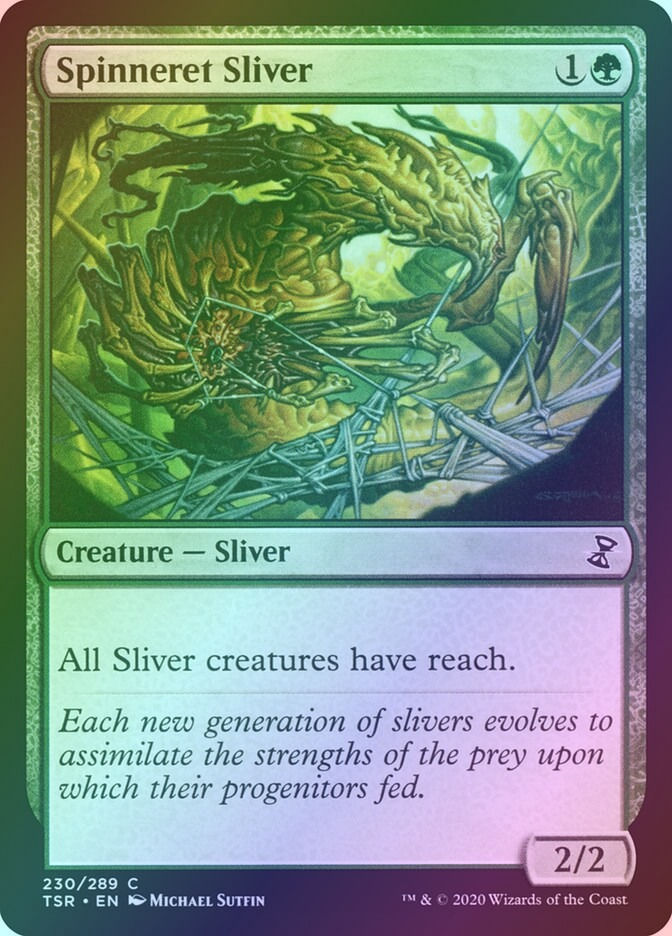 Spinneret Sliver (TSR) (230) / Foil