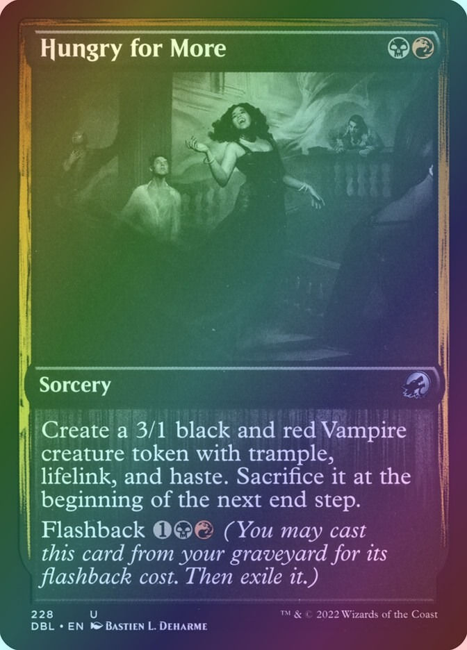 Hungry for More (DBL) (228) / Foil