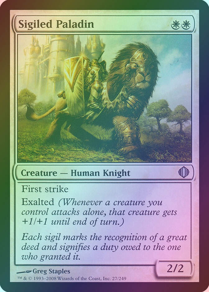 Sigiled Paladin (ALA) (27) / Foil