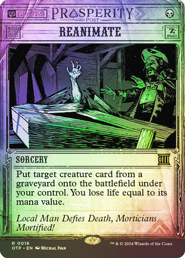 Reanimate (otp) (18) / Foil