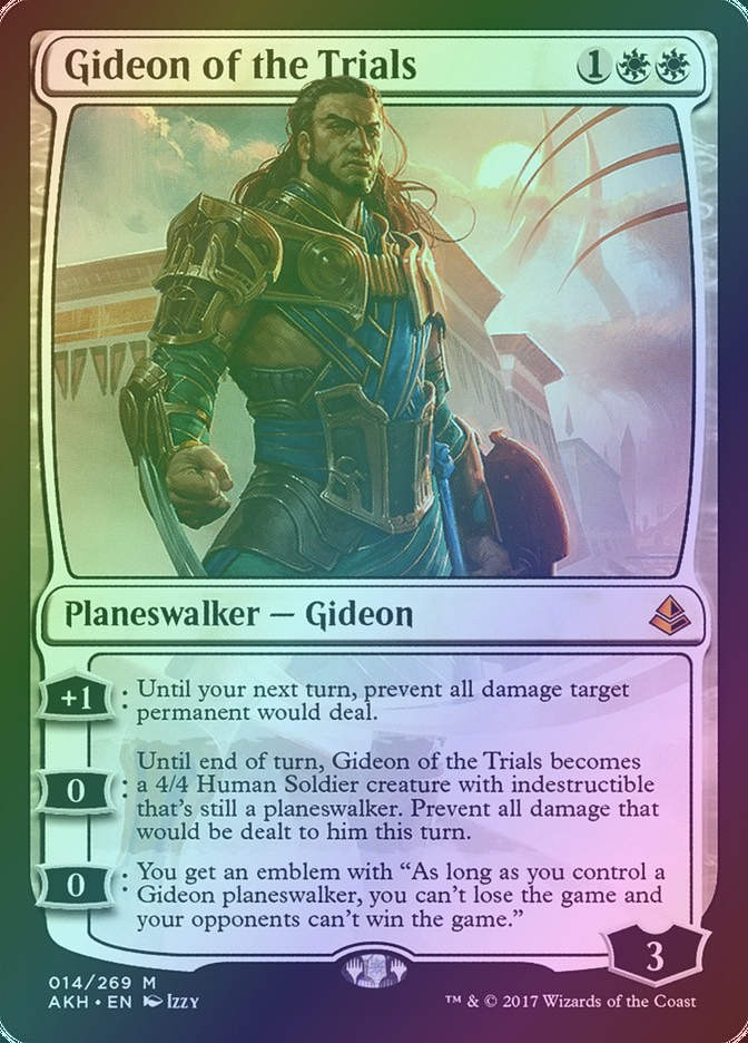 Gideon of the Trials (AKH) (14) / Foil