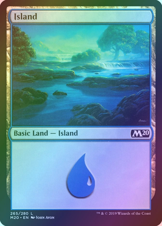 Island (M20) (265) / Foil