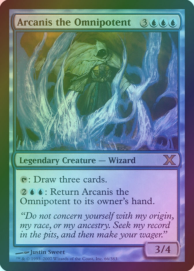 Arcanis the Omnipotent (10E) (66) / Foil