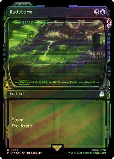 Radstorm (pip) (857) / Showcase Surge Foil