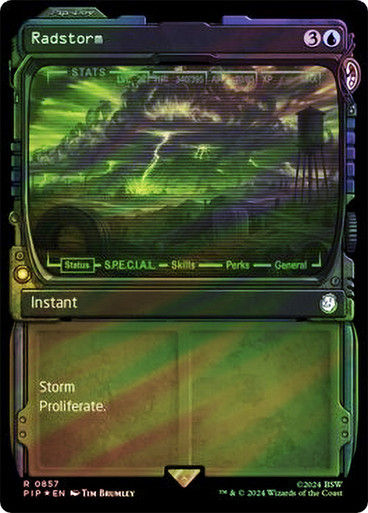 Radstorm (pip) (857) / Showcase Surge Foil