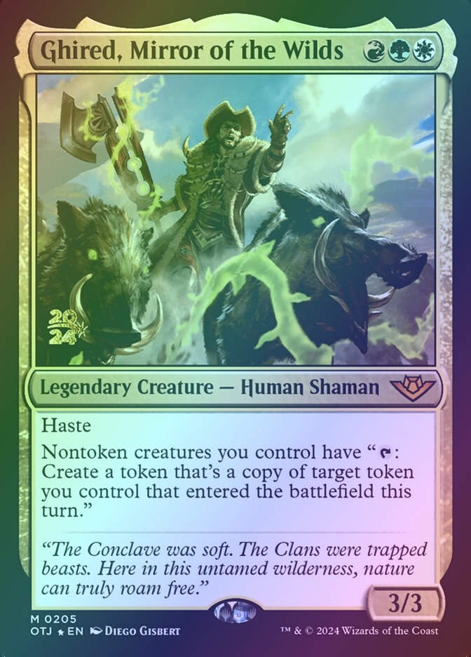 Ghired, Mirror of the Wilds (POTJ) (205s) / Foil