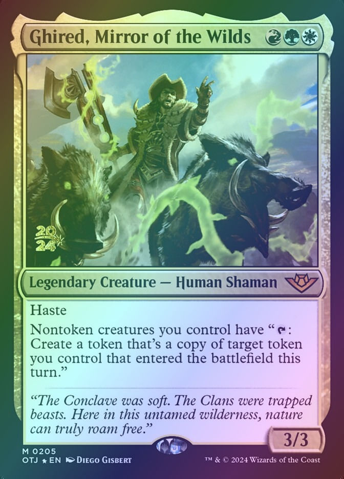 Ghired, Mirror of the Wilds (POTJ) (205s) / Foil