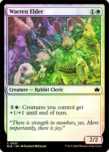 Warren Elder (blb) (37) / Foil
