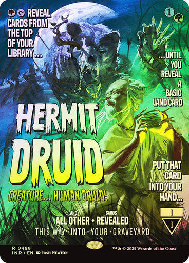 Hermit Druid (INR) (488) / Foil / Showcase