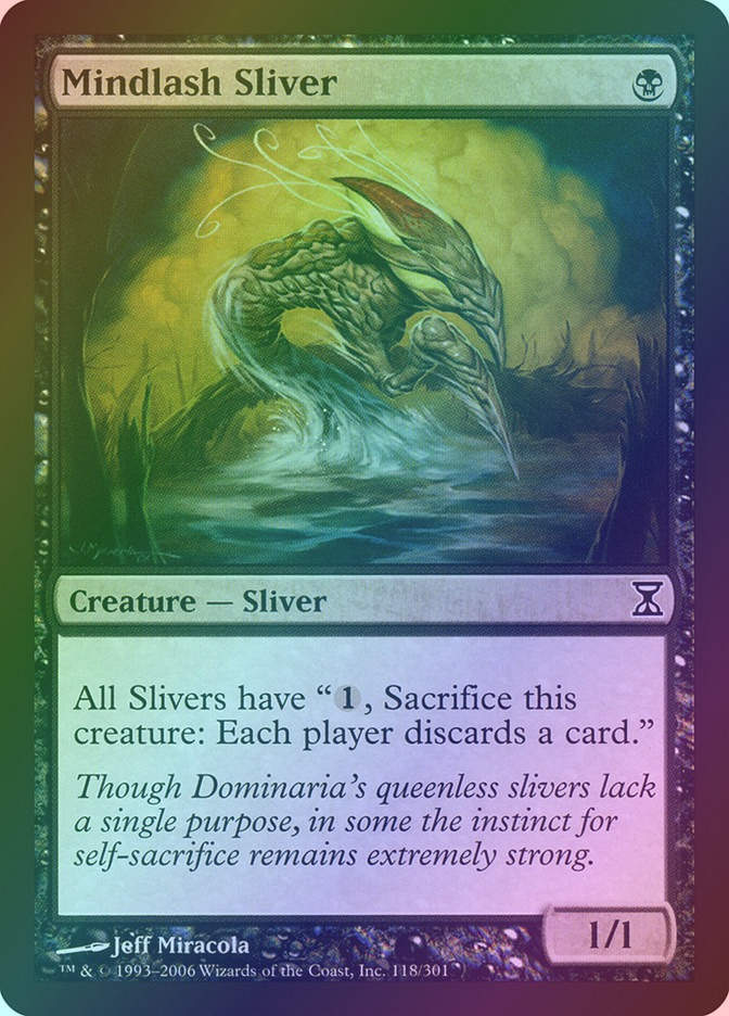 Mindlash Sliver (TSP) (118) / Foil