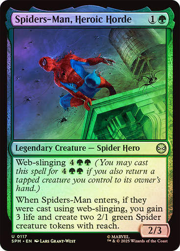 Spiders-Man, Heroic Horde (SPM) (117) / Foil