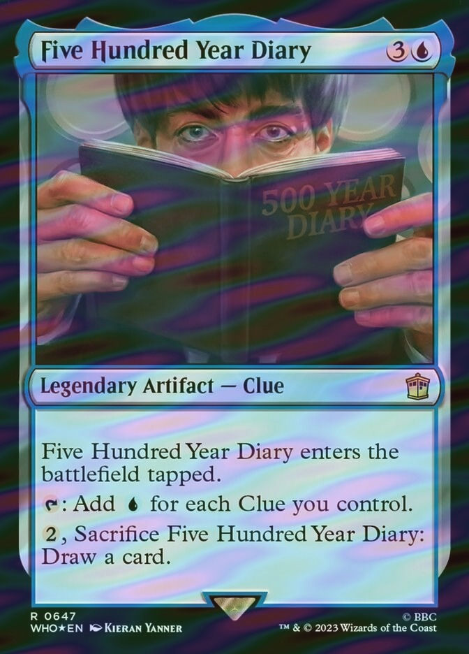 Five Hundred Year Diary (WHO) (647) / Surge Foil