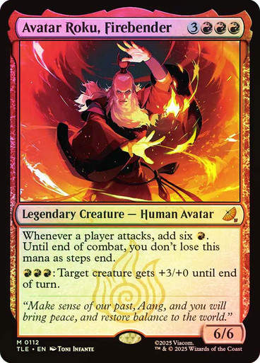 Avatar Roku, Firebender (TLE) (112) / Foil