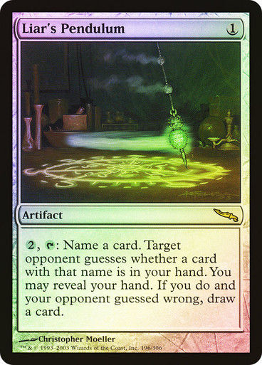 Liar's Pendulum (MRD) (196) / Foil