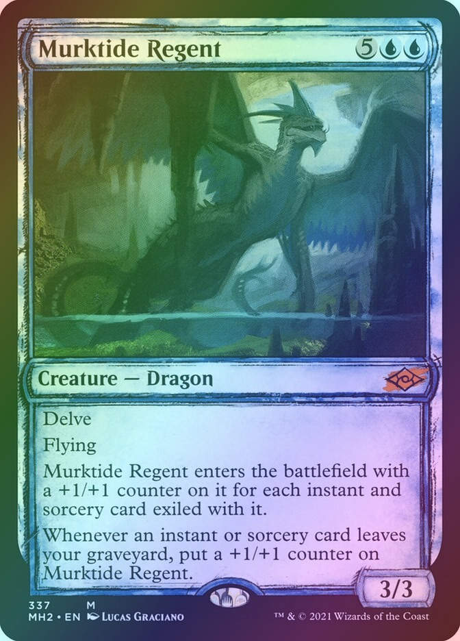 Murktide Regent (MH2) (337) / Showcase / Foil