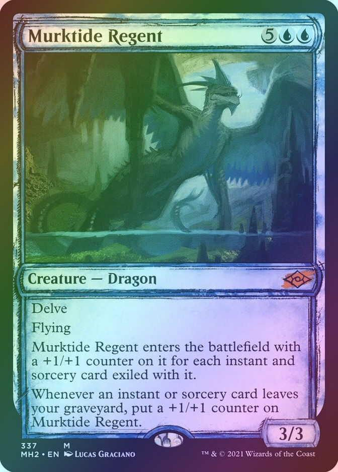 Murktide Regent (MH2) (337) / Showcase / Foil
