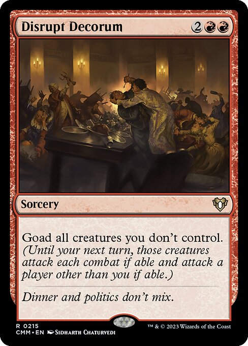 Disrupt Decorum (cmm)