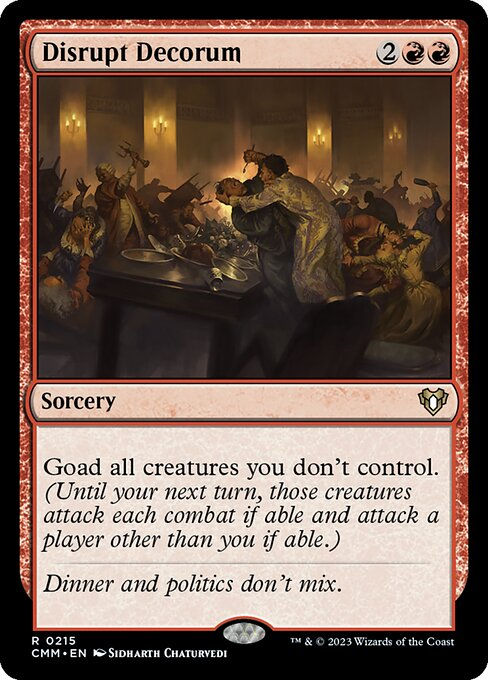 Disrupt Decorum (cmm)