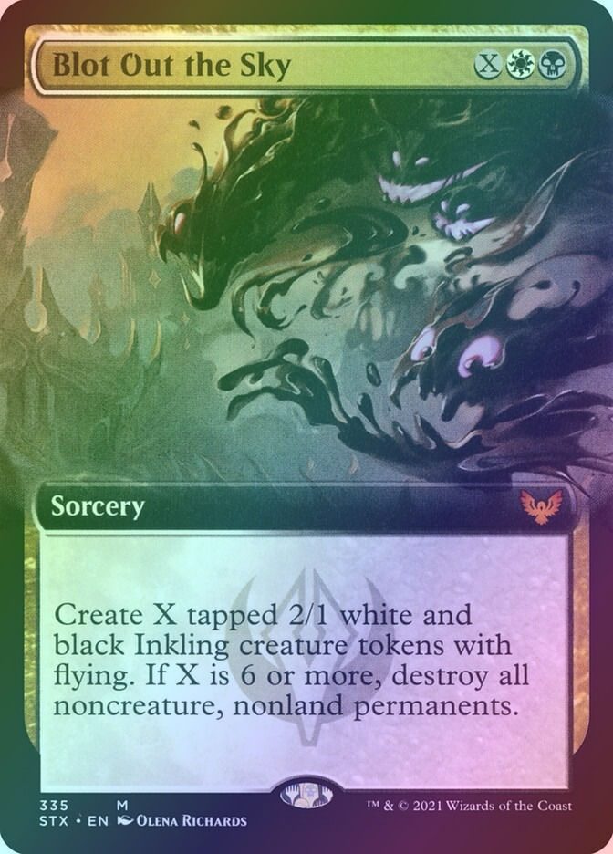 Blot Out the Sky (STX) (335) / Extended Art / Foil