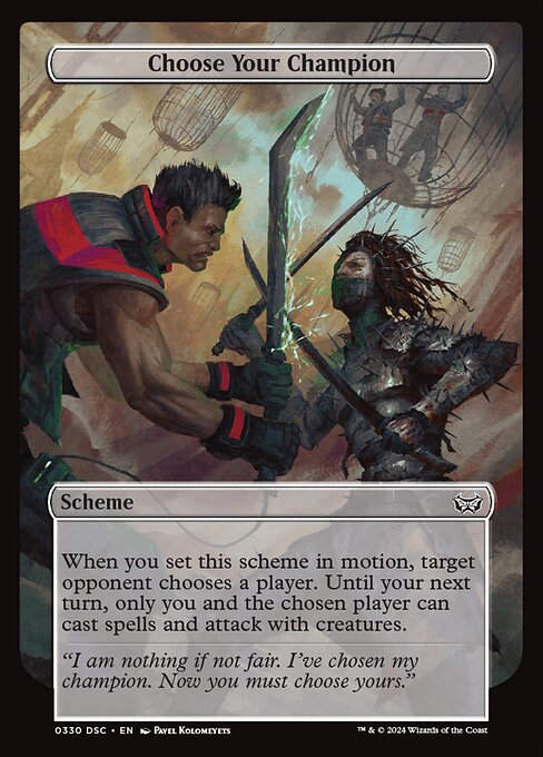 Choose Your Champion (DSC) (330)